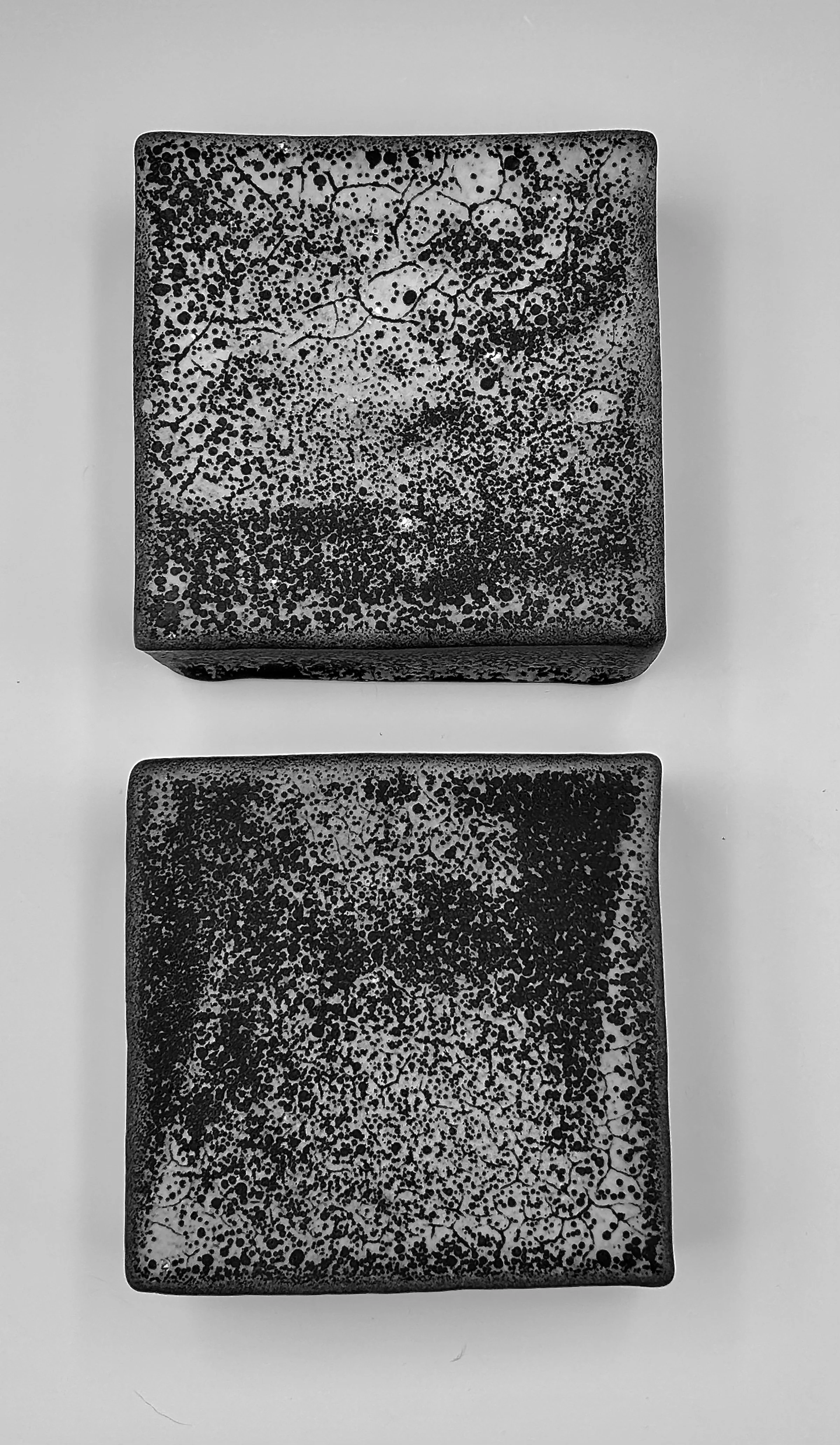Mottled Couple, 2023
Stoneware and glaze
11 3/4 x 5 1/2 x 2 inches