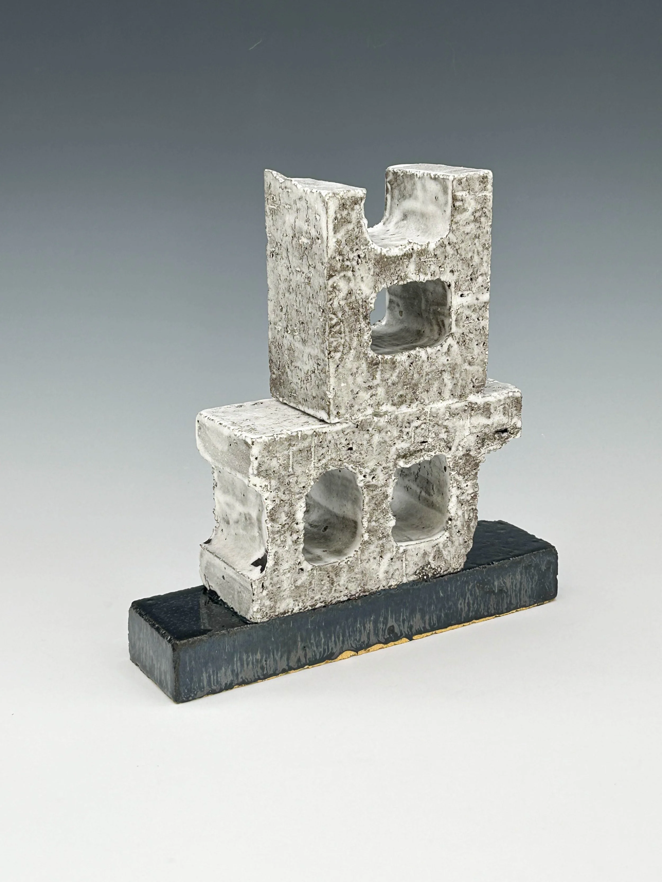 Balance Study
Found brick, glaze
9 1/4 x 9 x 2 1/2