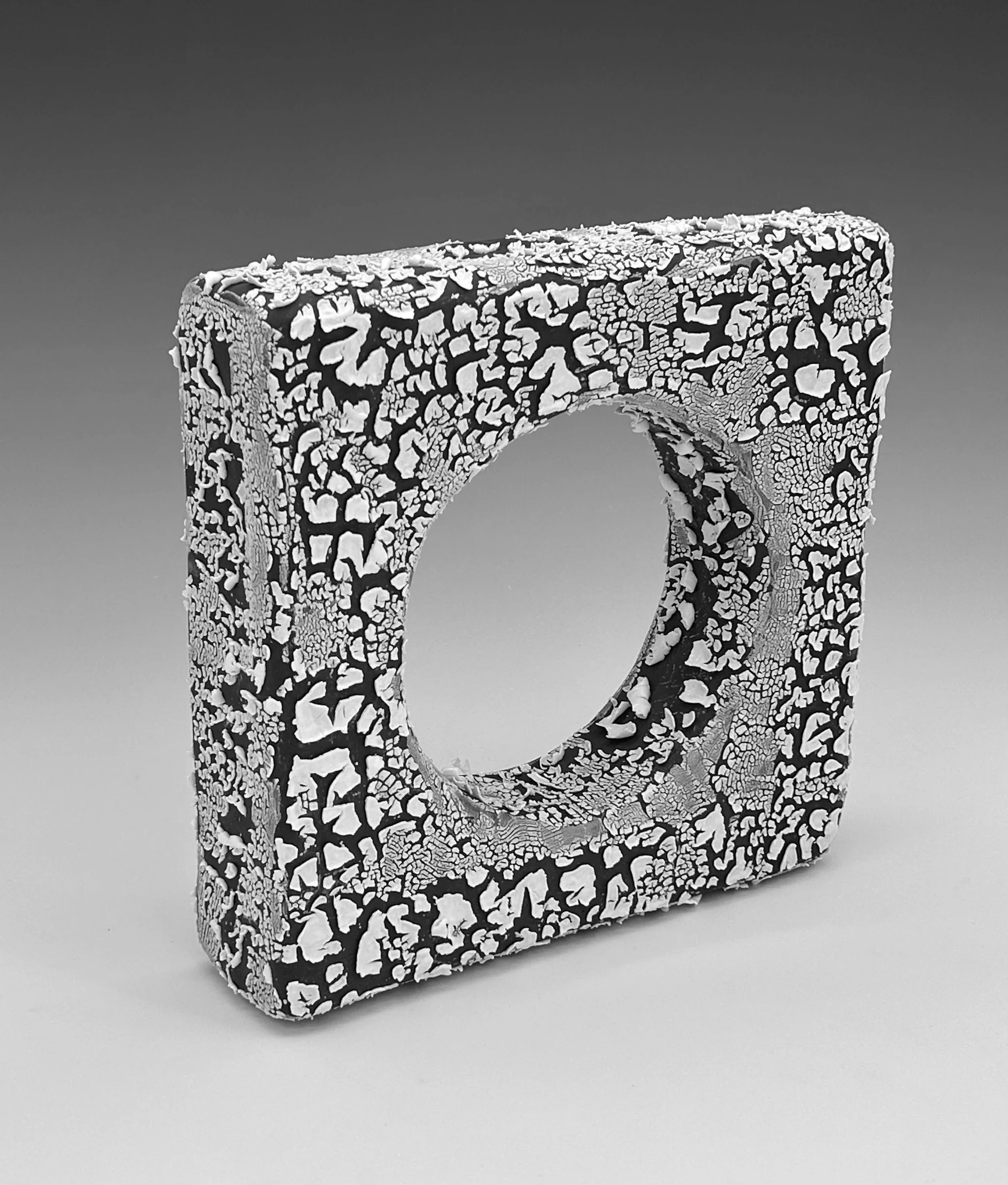 Circular Gaze
Stoneware and glaze
9 x 9 x 2 1/2 inches