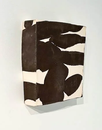 Untitled, 2025
White and Black Stoneware
11 H x 9 1/2 W x 2 1/2 D inches