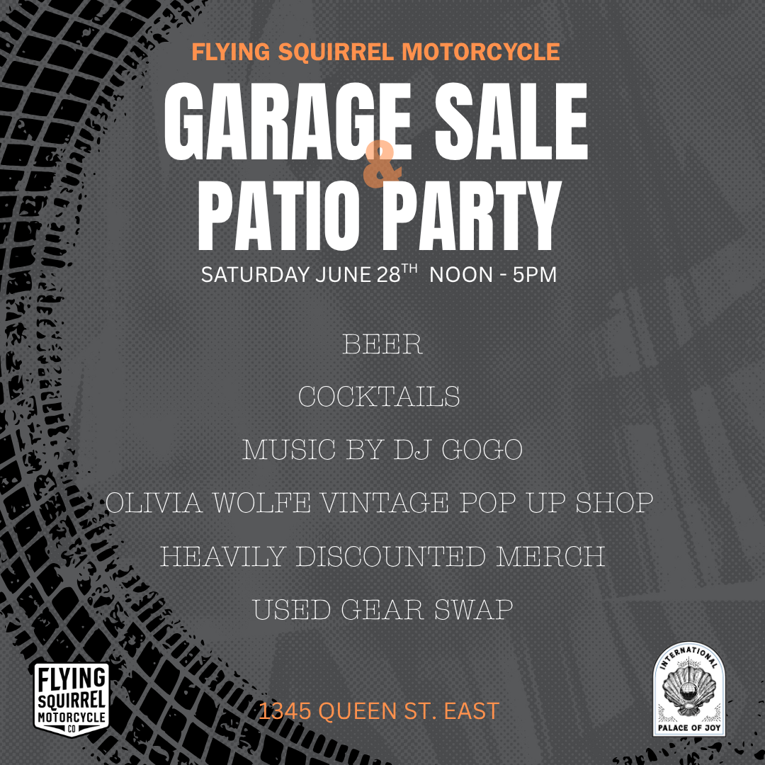 Garage Sale & Patio Party