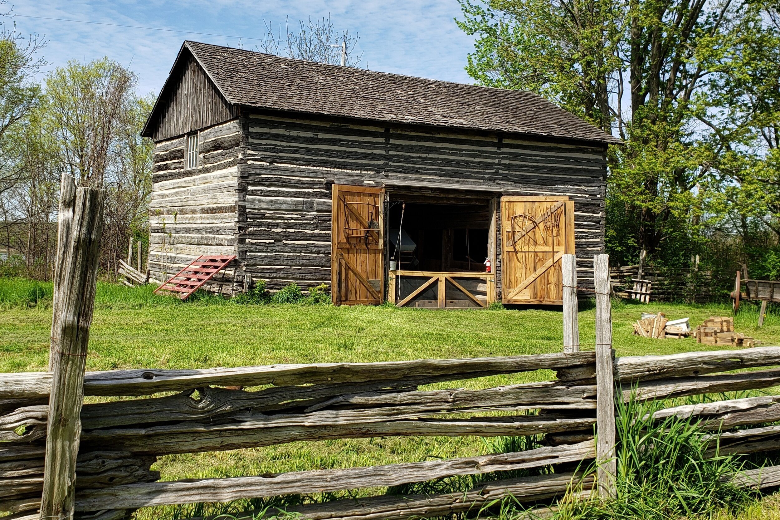 Colbert Log Barn — Fanshawe Pioneer Village