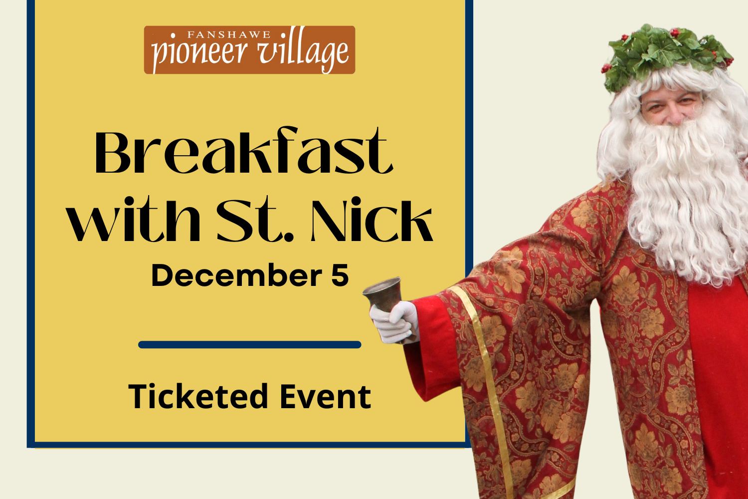 Breakfast with St. Nick - December 5th