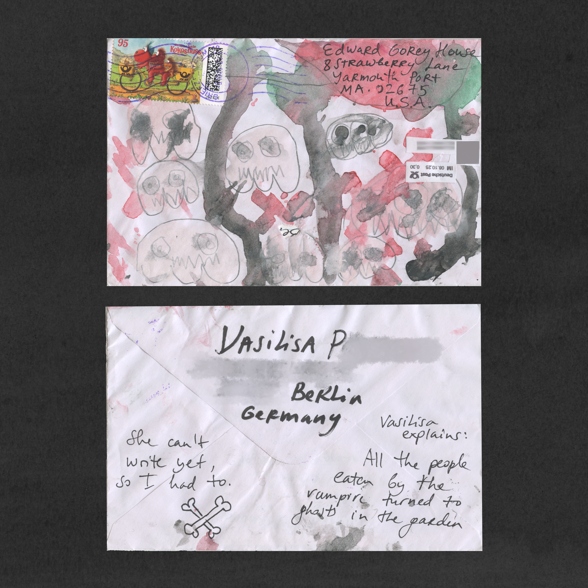 2025 Envelope Art Contest Results: The Evil Garden — The Edward