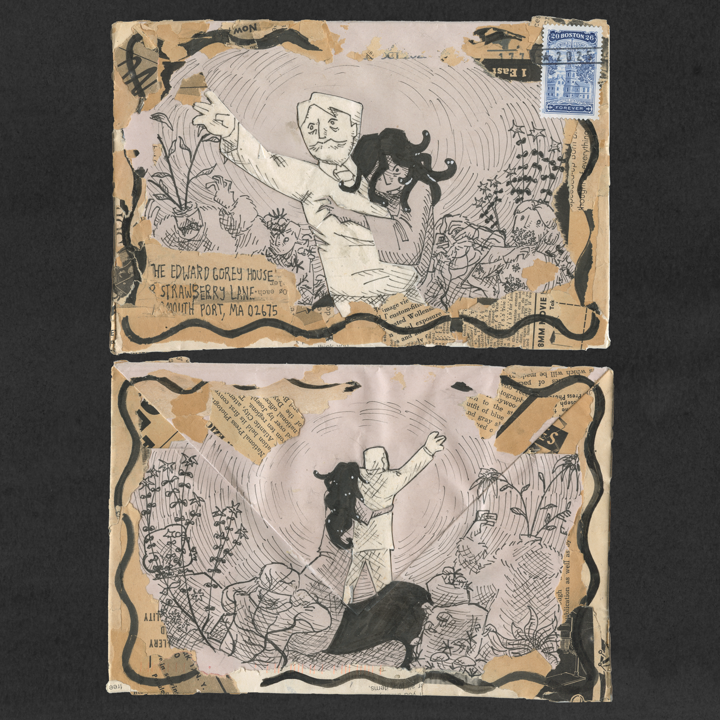 2025 Envelope Art Contest Results: The Evil Garden — The Edward