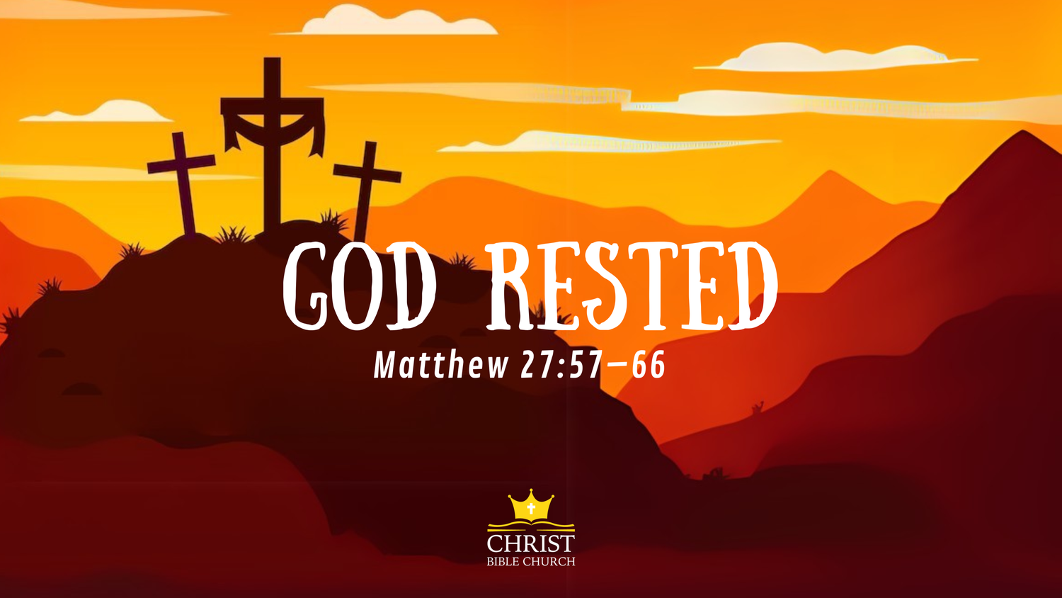 God Rested (Matthew 27:57–66) episode artwork