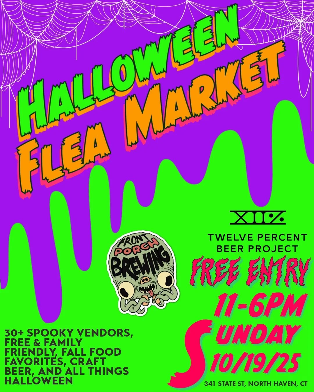 Front Porch Brewing Halloween Flea