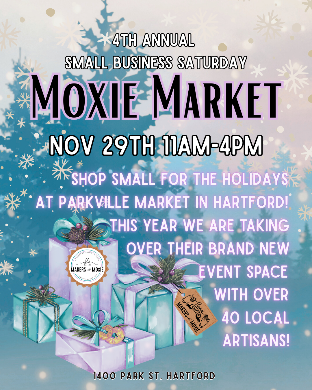 Moxie Market - Small Business Saturday @ Parkville Market