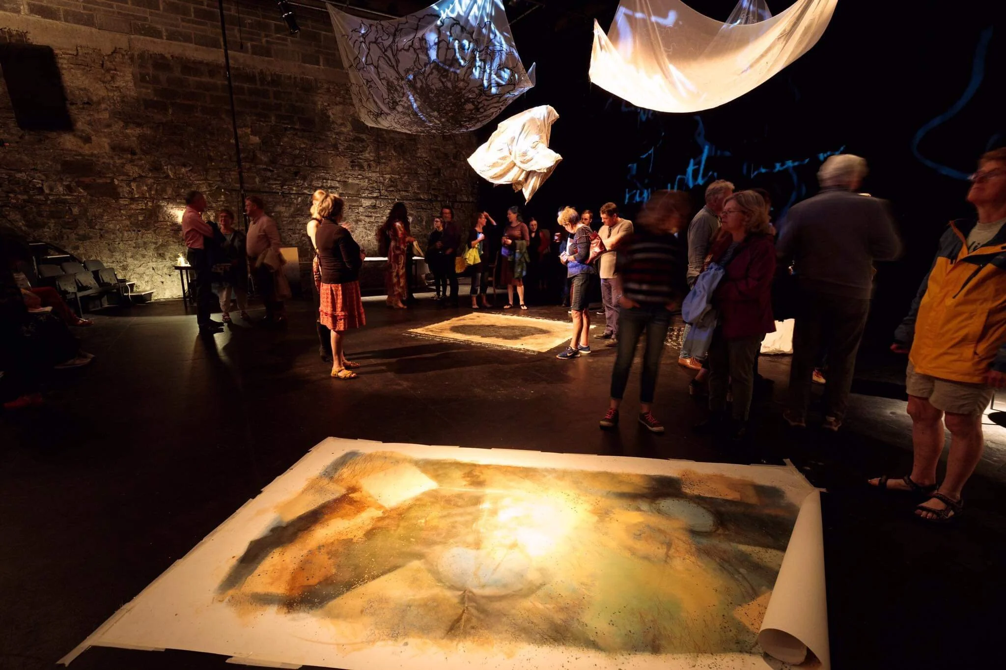 Exhibition view Walking Birds Mountain I, 2018