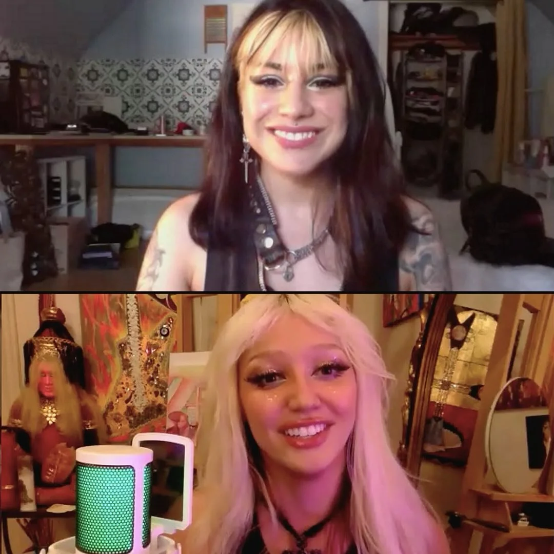 Jo Gamel&rsquo;s Rock Goddesses Ep.84: @canibalina of @abyecta.banda ! Carolina hails from the Chilean coast! She fell in love with punk music at the age of 14 and began playing guitar just a few years later. Caro also loves the artwork of 1980s maga