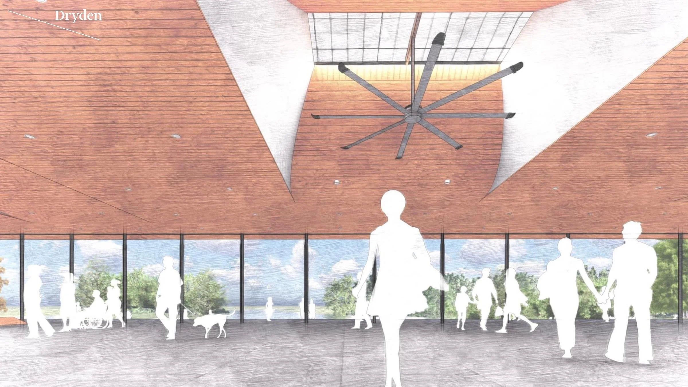 The new Event Pavilion in Centennial Park | Centennial Park Conservancy