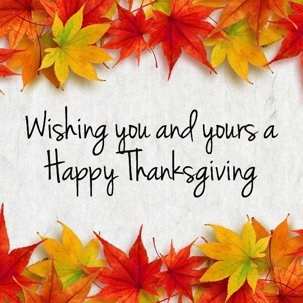 Thanksgiving Day - CLOSED