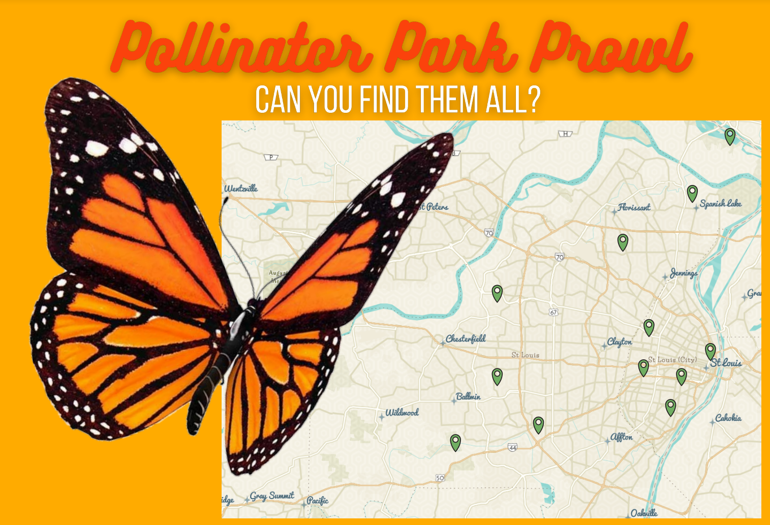 Pollinator Park Prowl hosted by Iowa City Parks and Recreation and The LENA Project