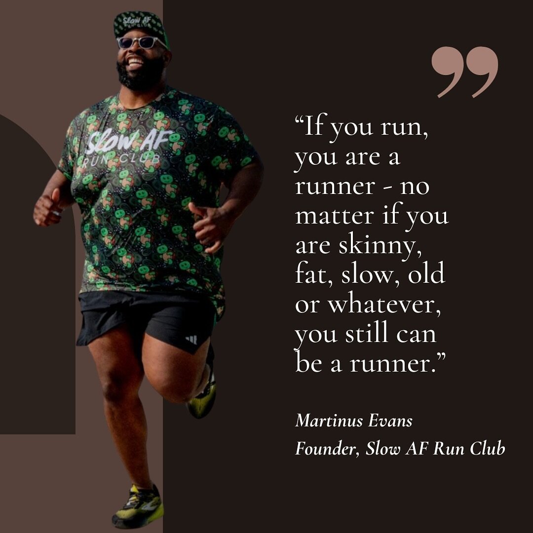 The #SlowAFRunClub is redefining what it means to be a runner. Learn more about this inclusive global community that provides a supportive environment for aspiring runners. Full story at link in bio! 
.
.
.
#RunLife #SlowAndSteady #AudazMag