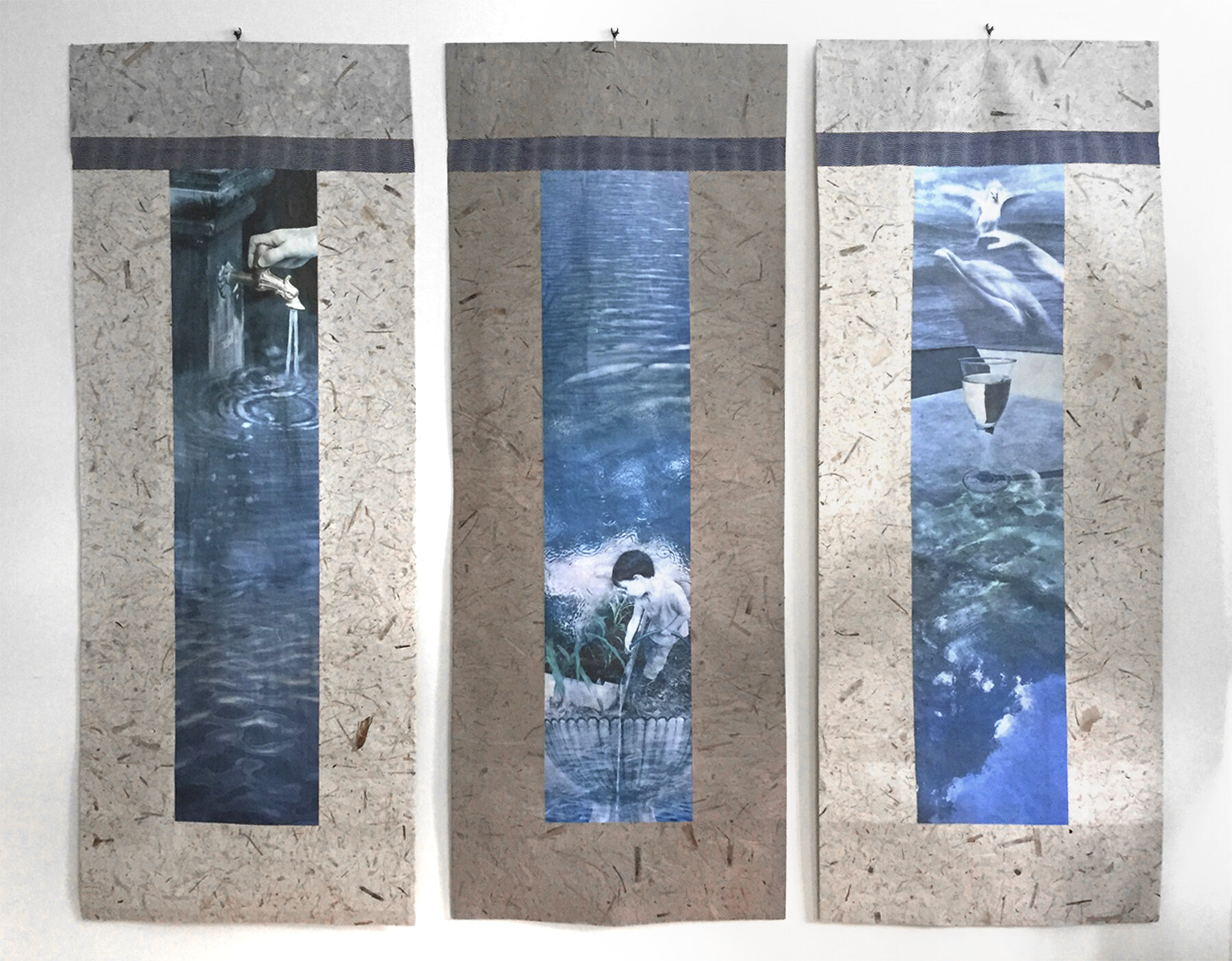  Water Trust Triptych, 2016 