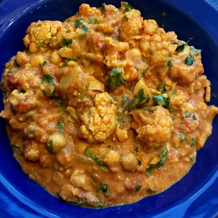 CAULIFLOWER CHICKPEA SATAY