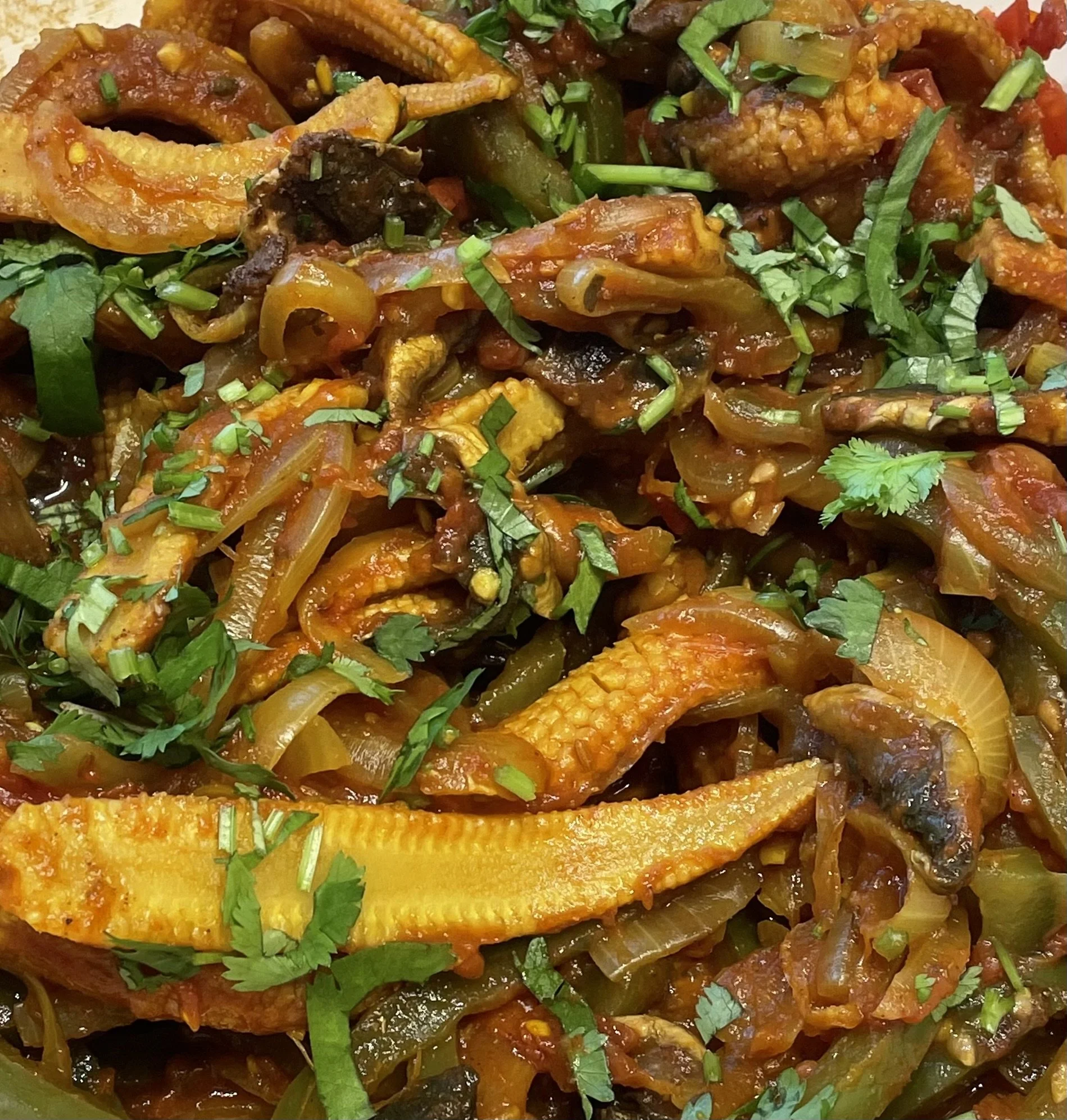 BABY CORN JALFREZI 
