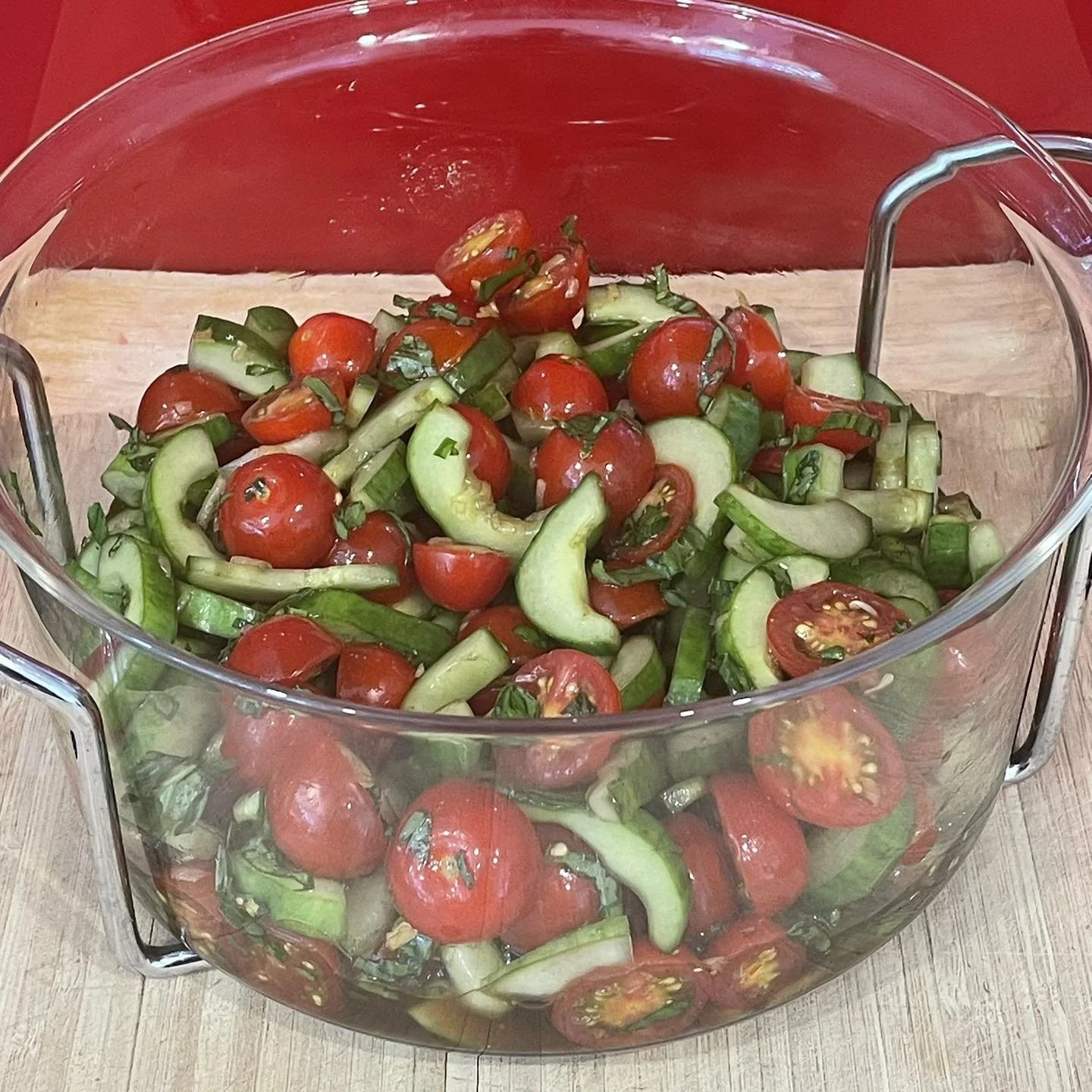 SIMPLE CUCUMBER SALAD