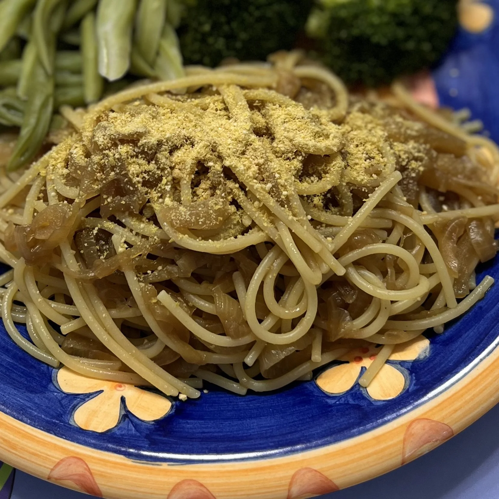 CARAMELISED ONION SPAGHETTI