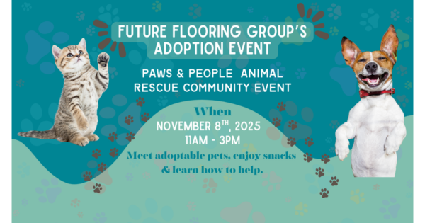 Pet Adoption Event at Future Flooring Company — Silicon Valley Pet Project