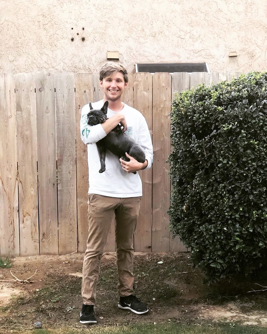 We want to share a fun fact about Zach each month for the ones that may of not known our son. Zach loved dogs. He grew up around dogs. When he was about 5, we drove to Long Beach to rescue a puppy. &nbsp;We got there and were excited to see a litter 