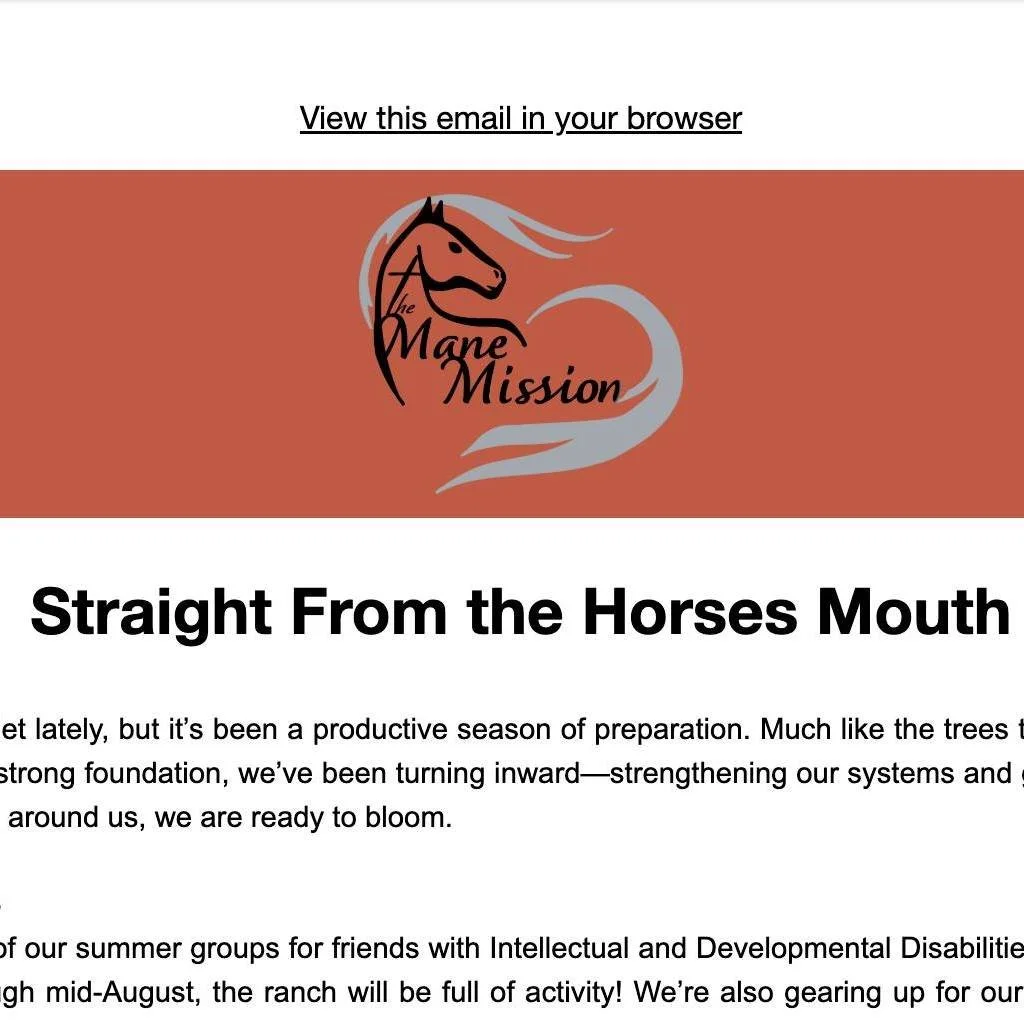 Our most recent newsletter hit inboxes today!  If you don't see it in your inbox, that means we didn't have you on our list.  Have no fear, DM us and we'll get you added to the list.  In the meantime, happy reading! (link also in bio)

https://mailch