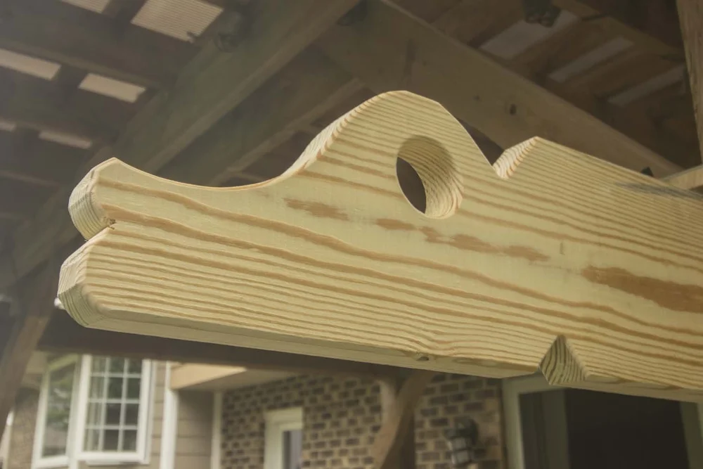 Rafter Tail Cutting Templates | Apex Pergola Design