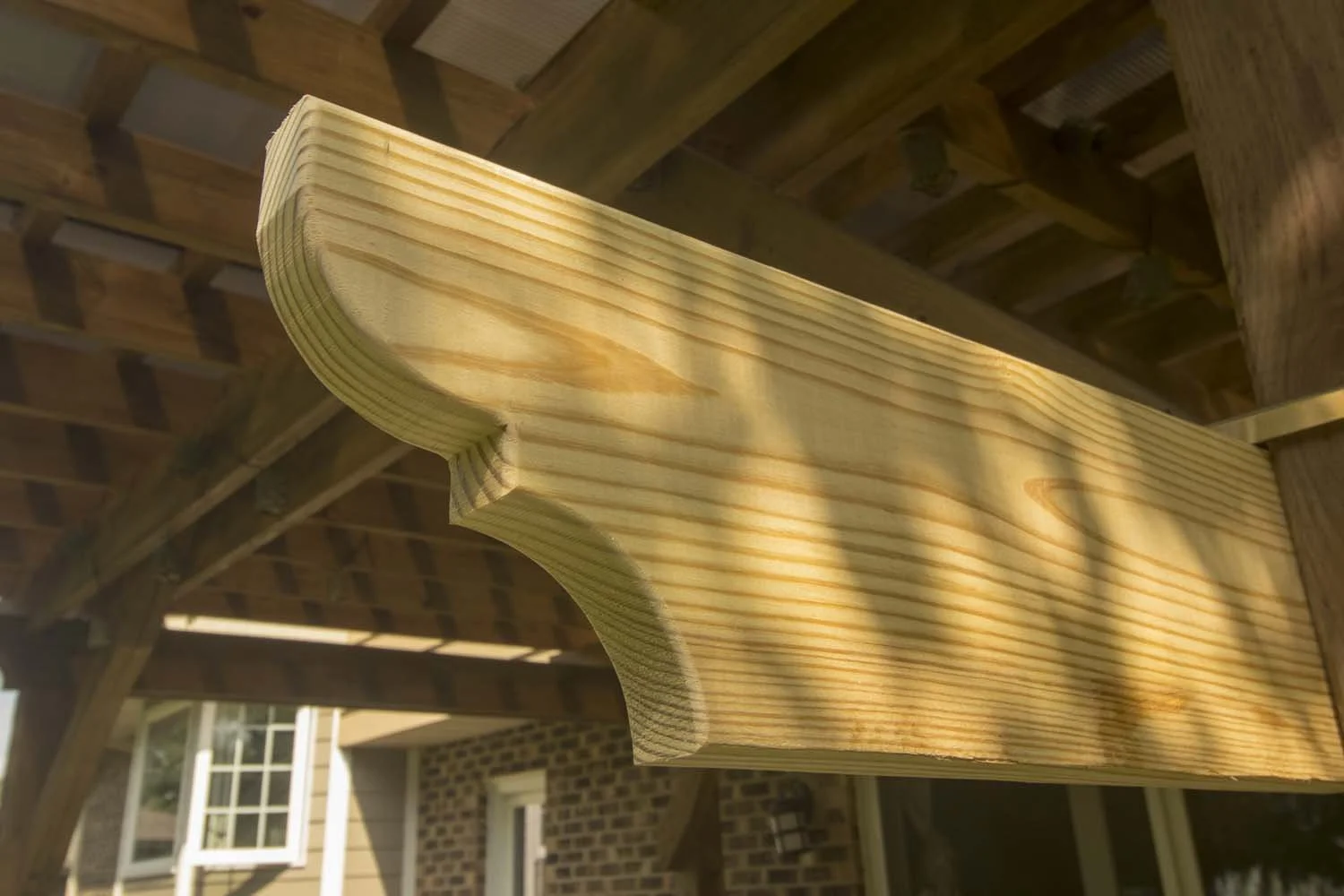 Rafter Tail Cutting Templates Apex Pergola Design