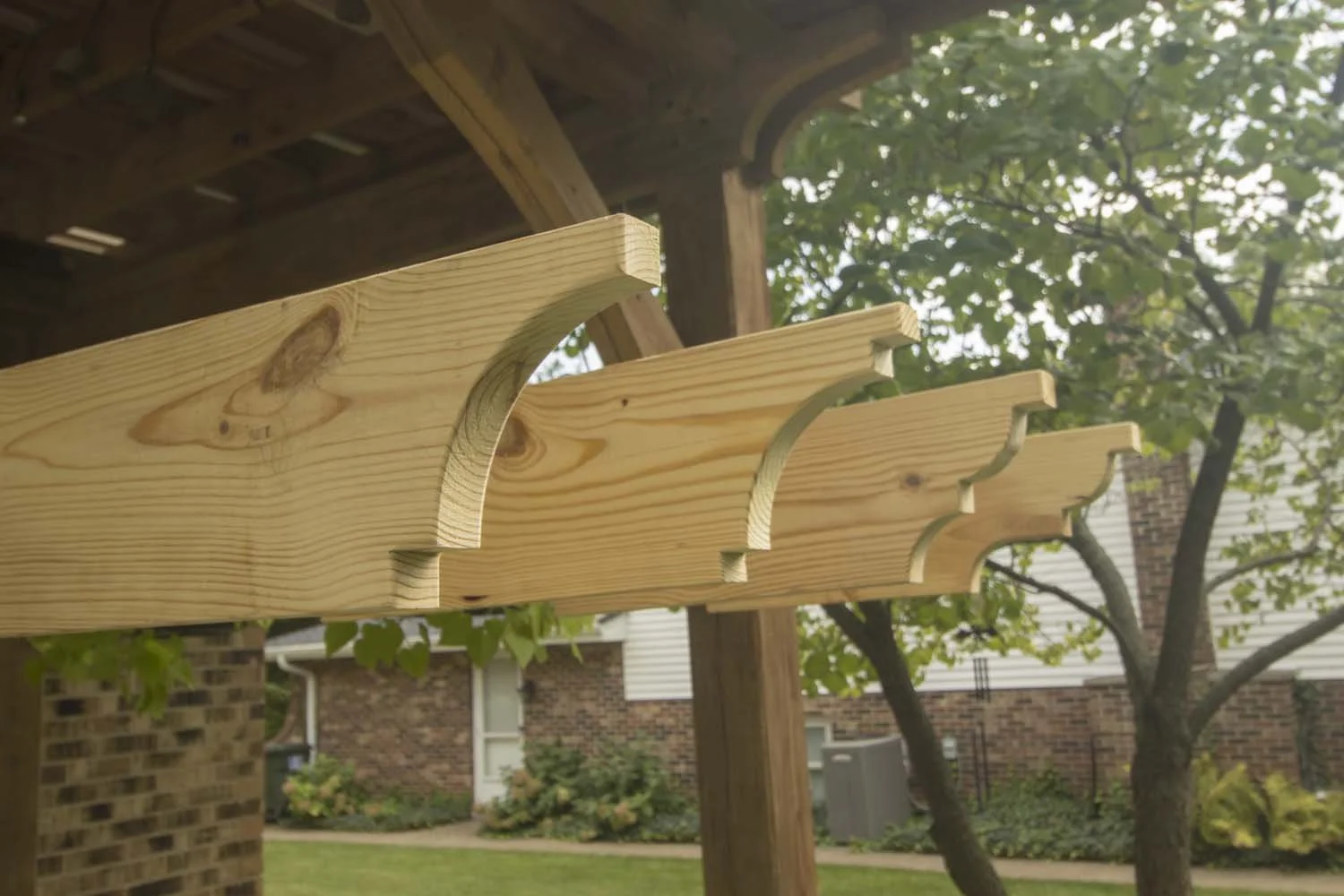 Rafter Tail Cutting Templates Apex Pergola Design