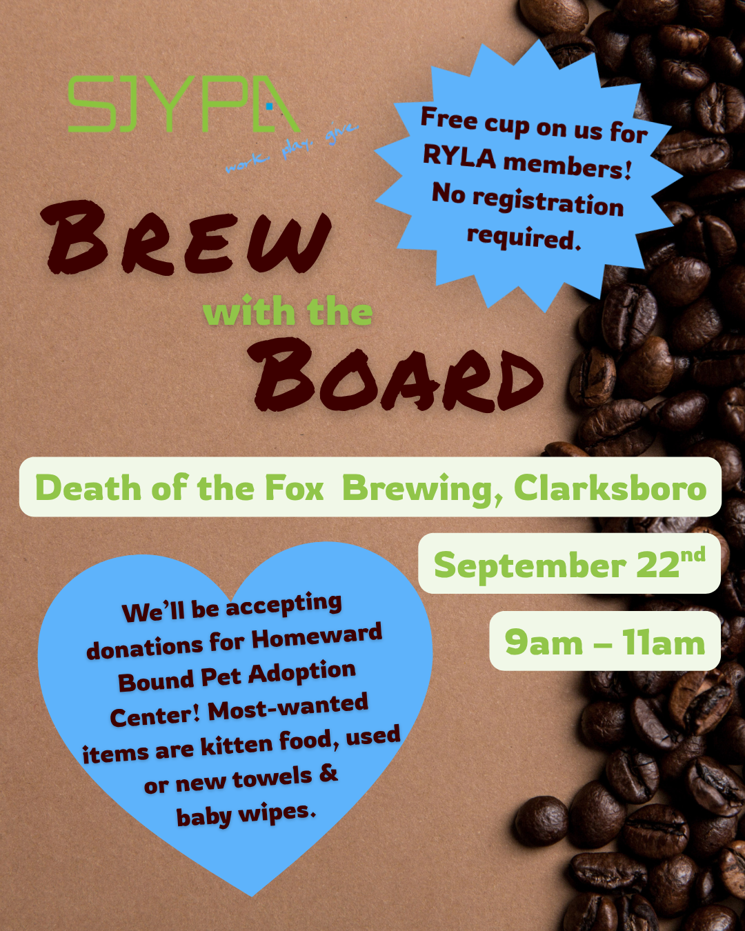Brew with the Board