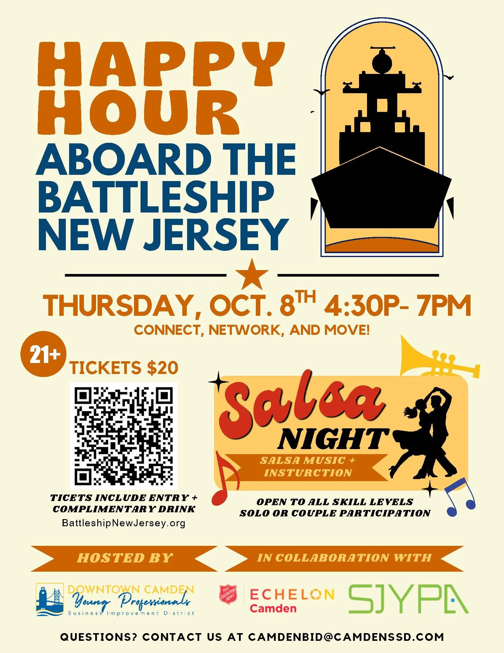 DTC Happy Hour on the Battleship