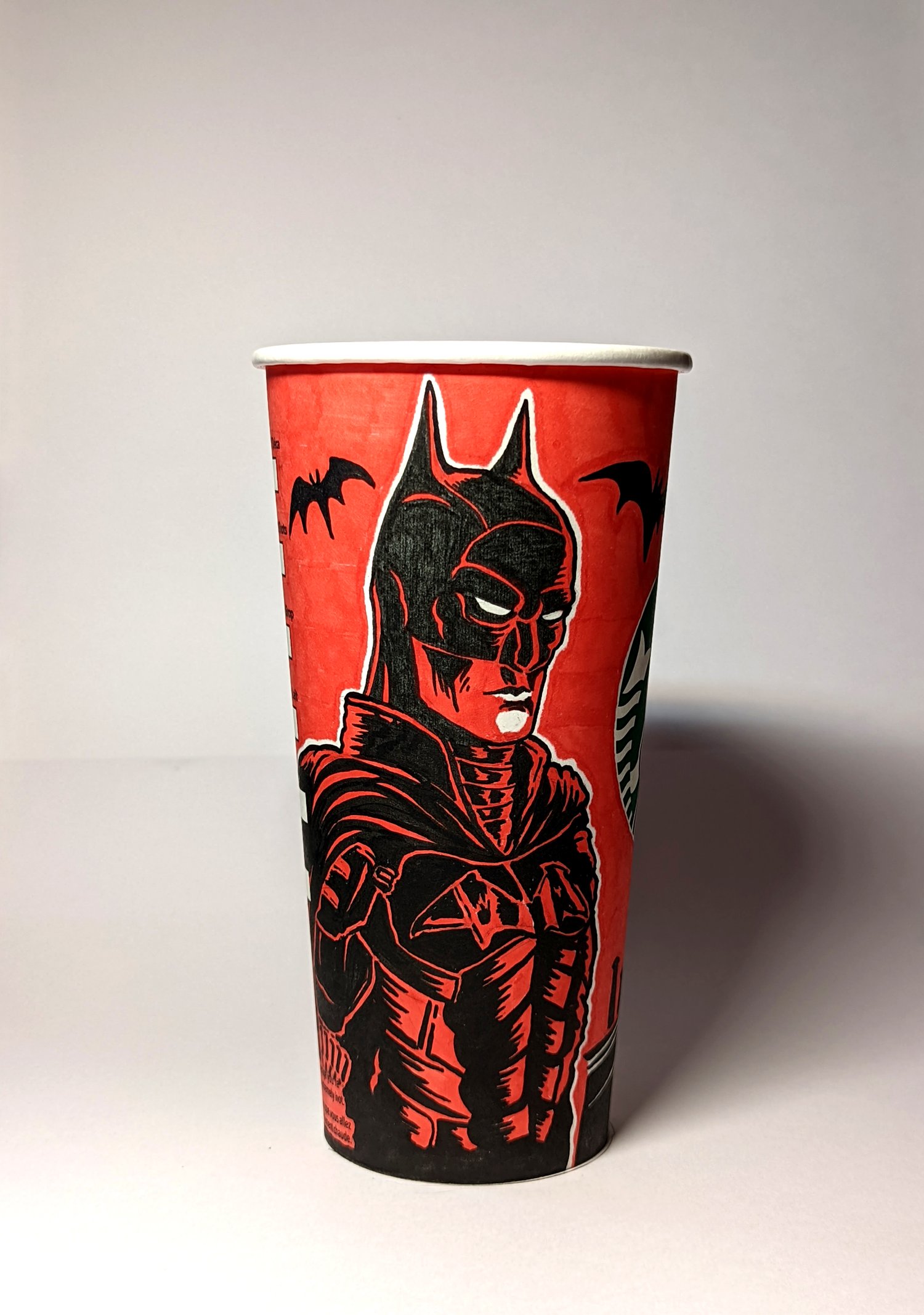 The Batman Starbucks Cup — RYAN WADDON ART