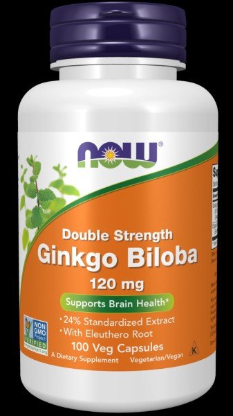 grijnzend Tenen As Now - Ginko Biloba - Double Strength 120mg - 100cap — Simply Nutrition