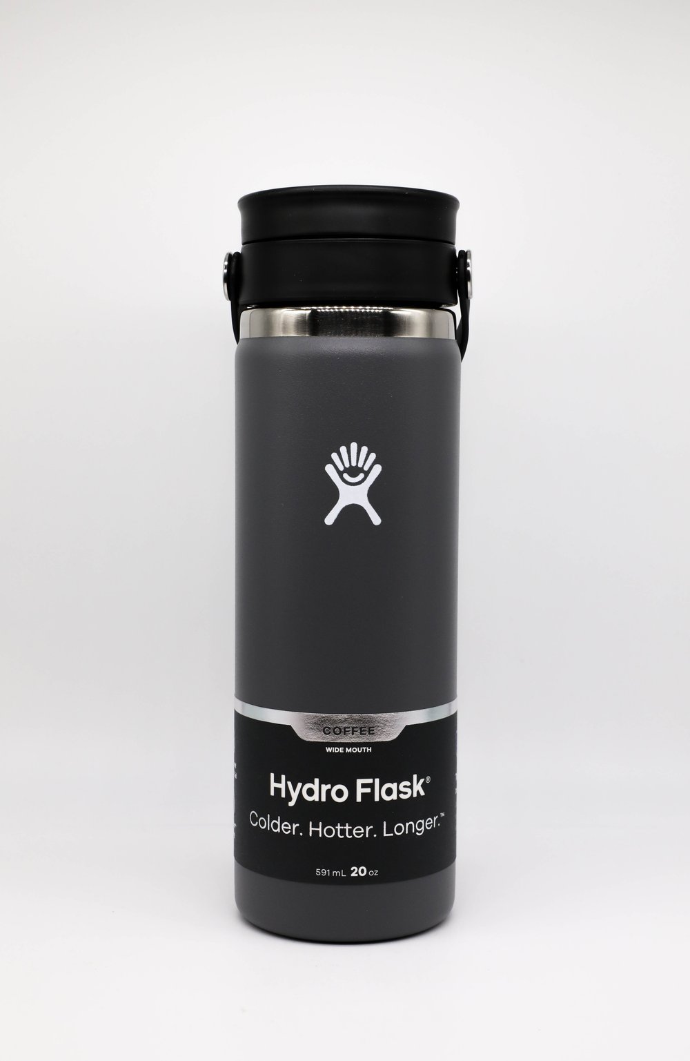 Hydro Flask 20oz Wide Mouth Coffee Flex Sip Lid White