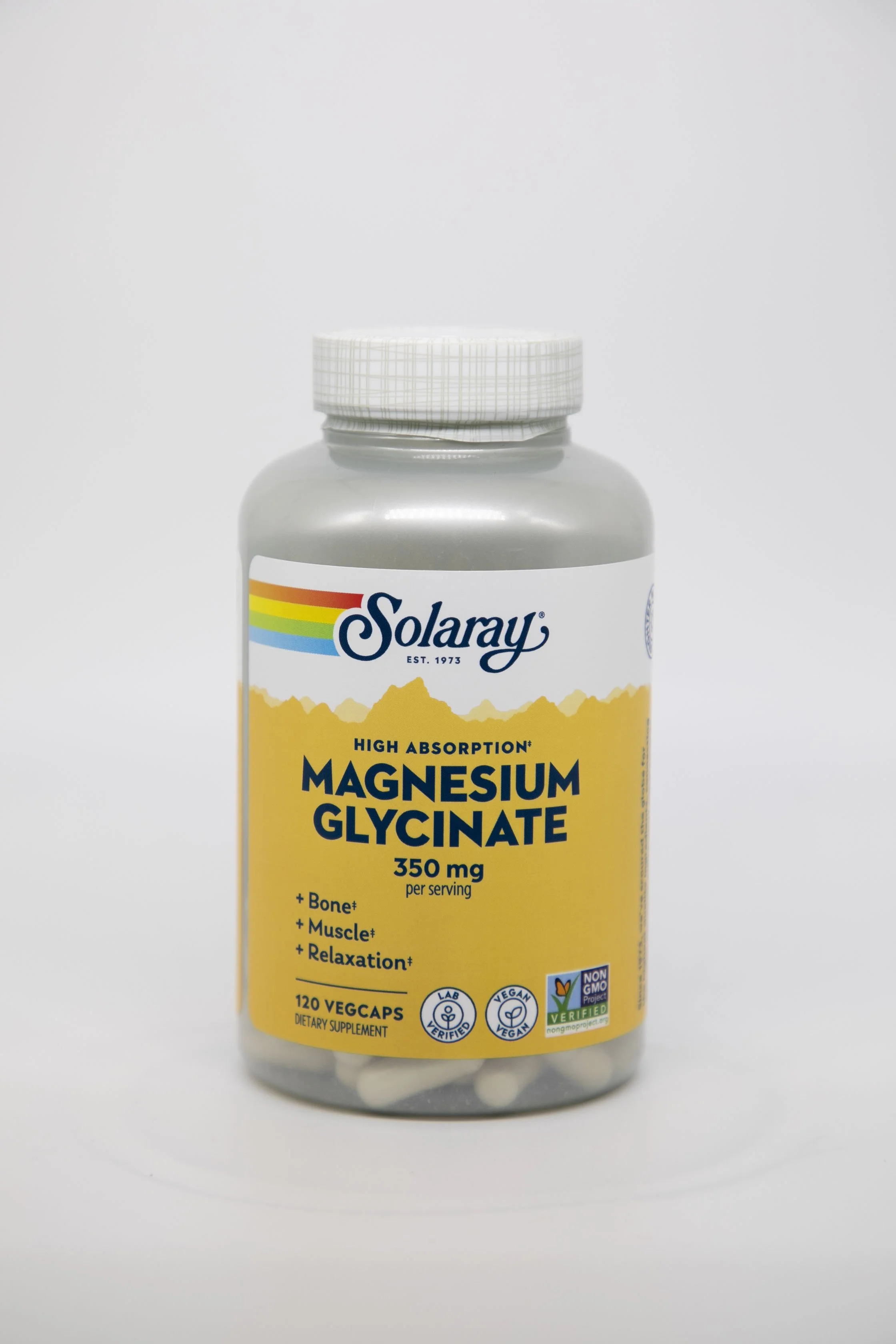 Solaray - Magnesium Glycinate 350mg (120 Caps)