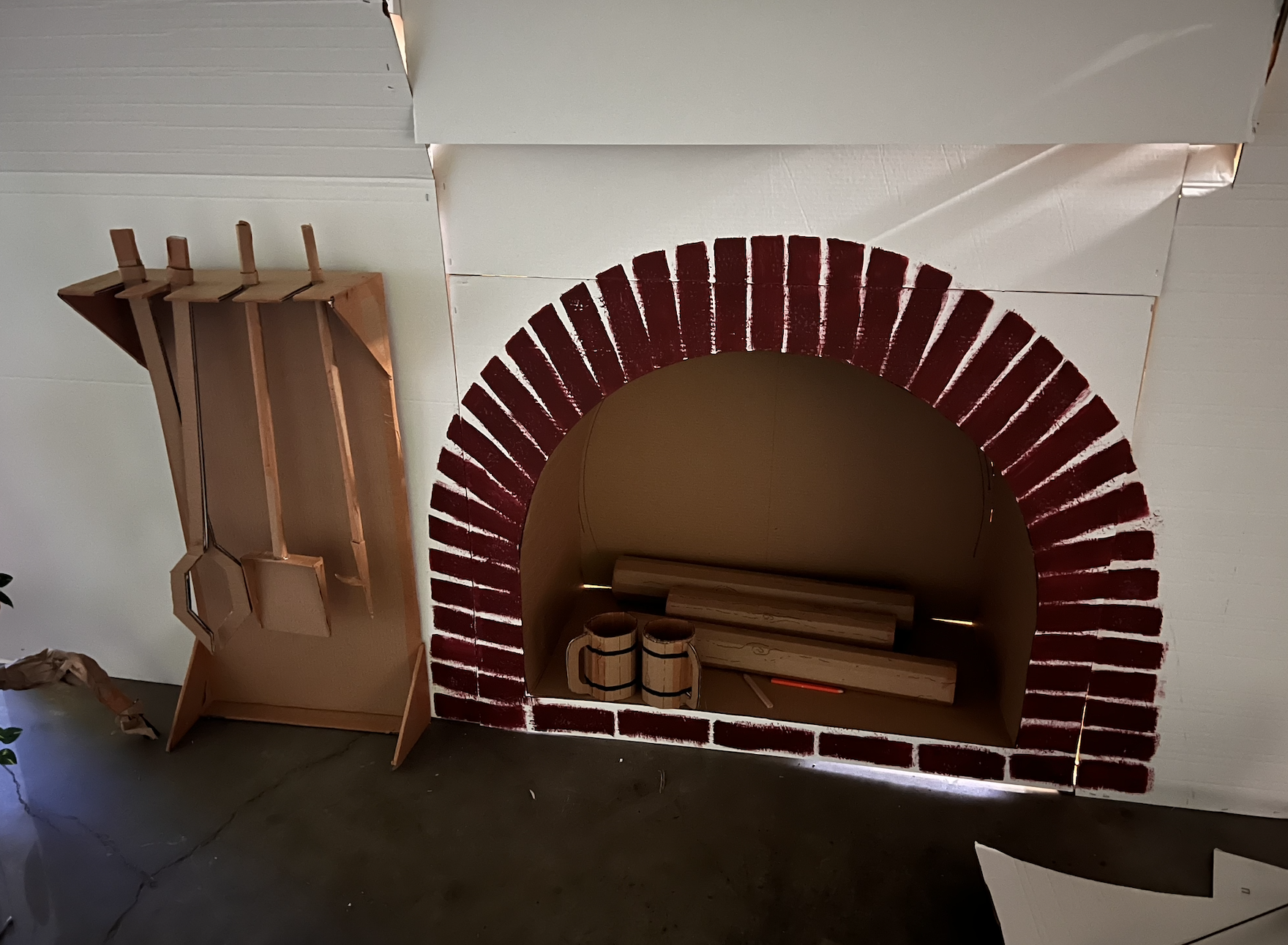 WIP - Fireplace and tools
