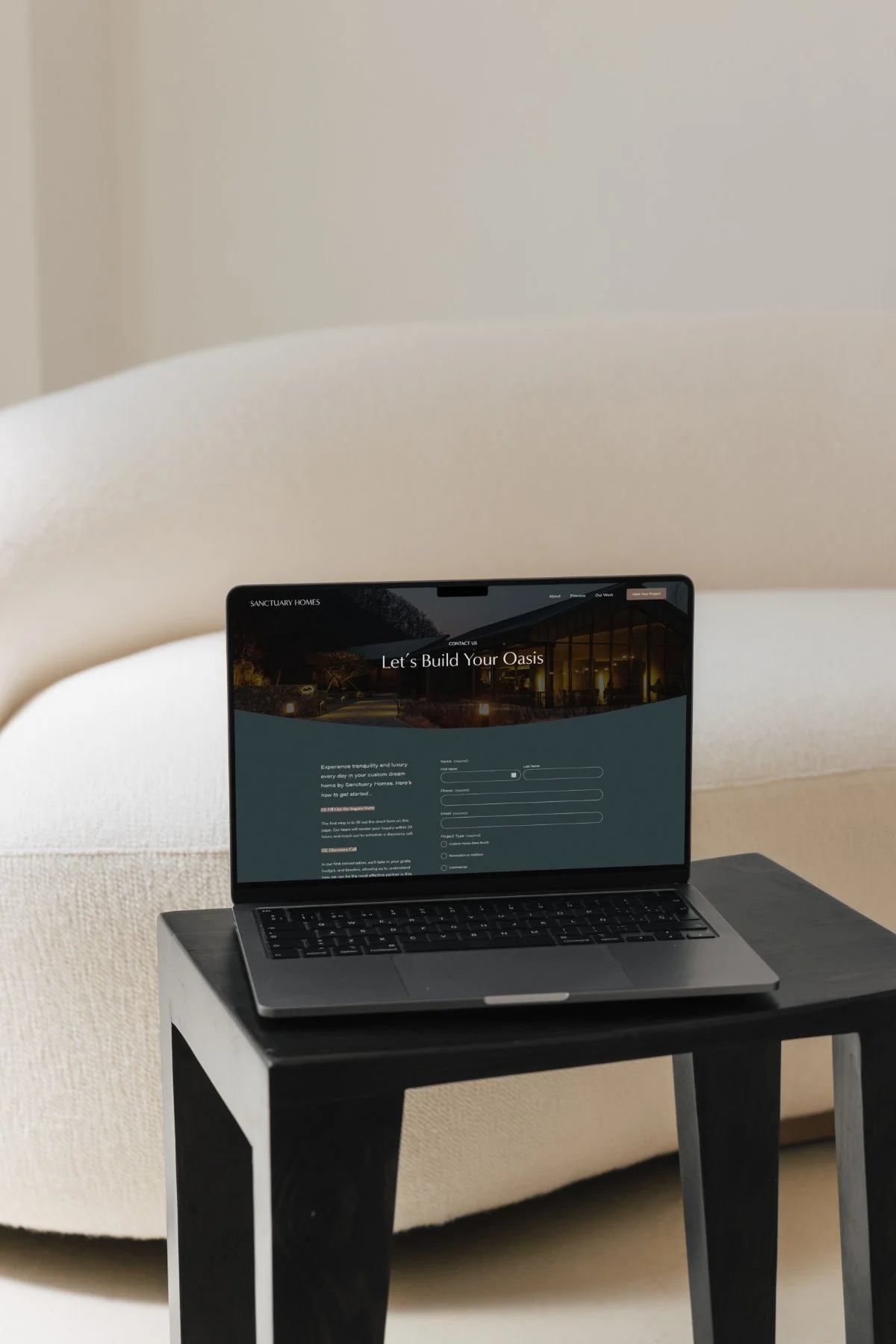 custom home builder website cost