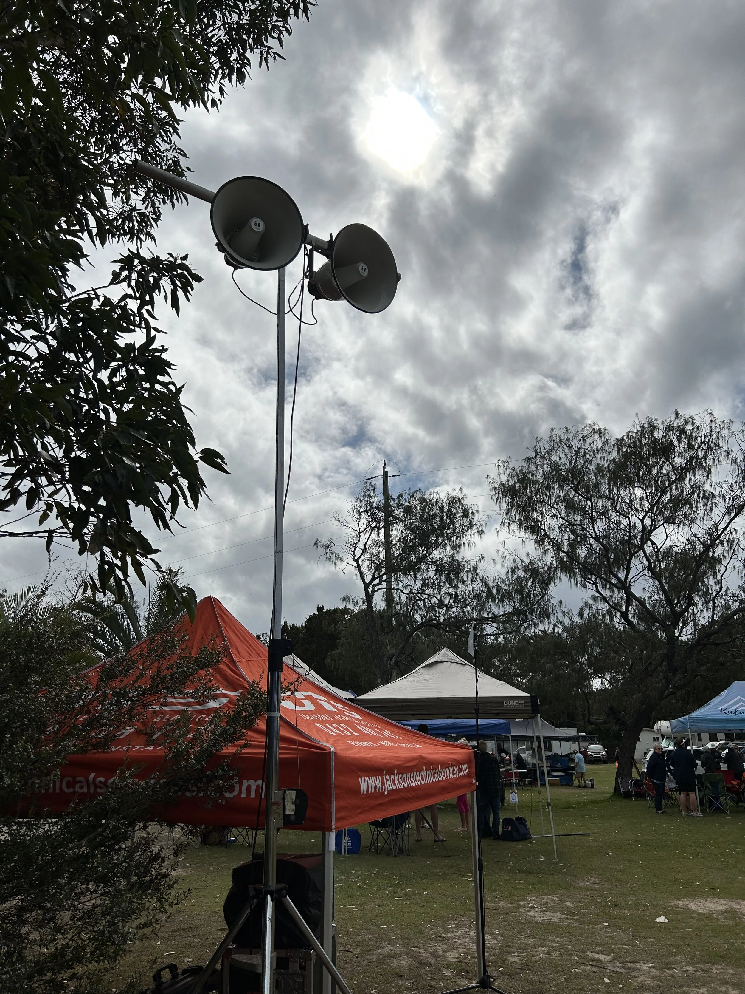 Outdoor event, Marquee