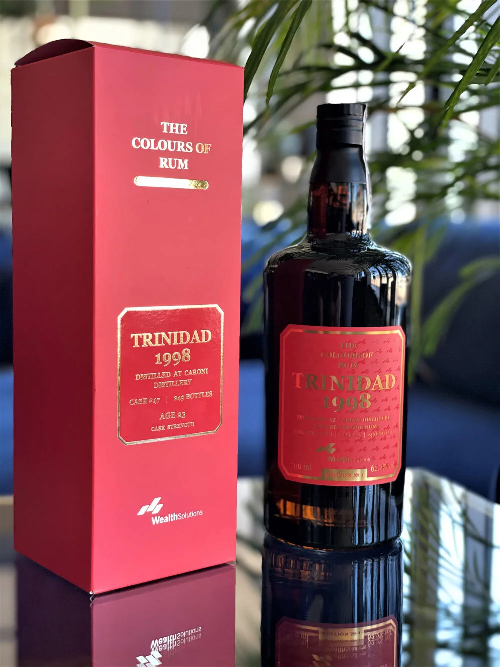 Rhum Caroni 1998 21 ans Rum Nation - Cave Conseil