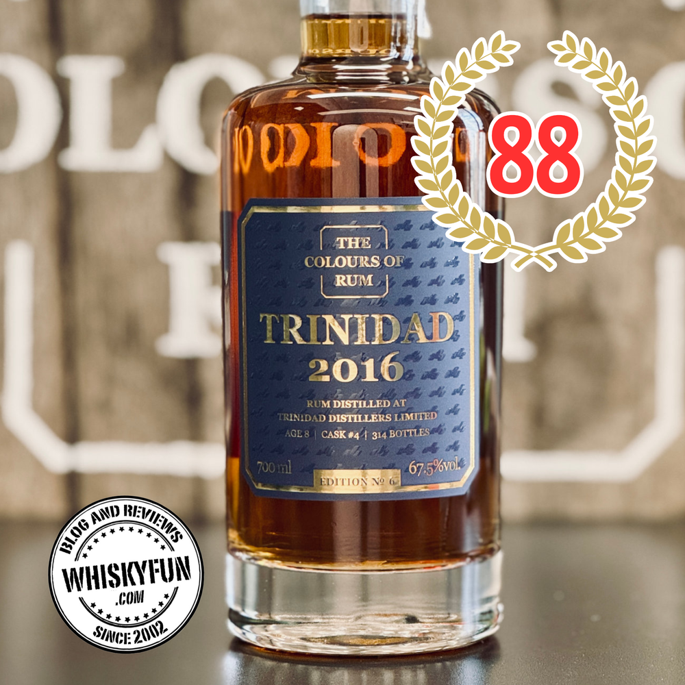 T.D.L 2016, 8 years, Trinidad edition No. 6 — Colours of Rum