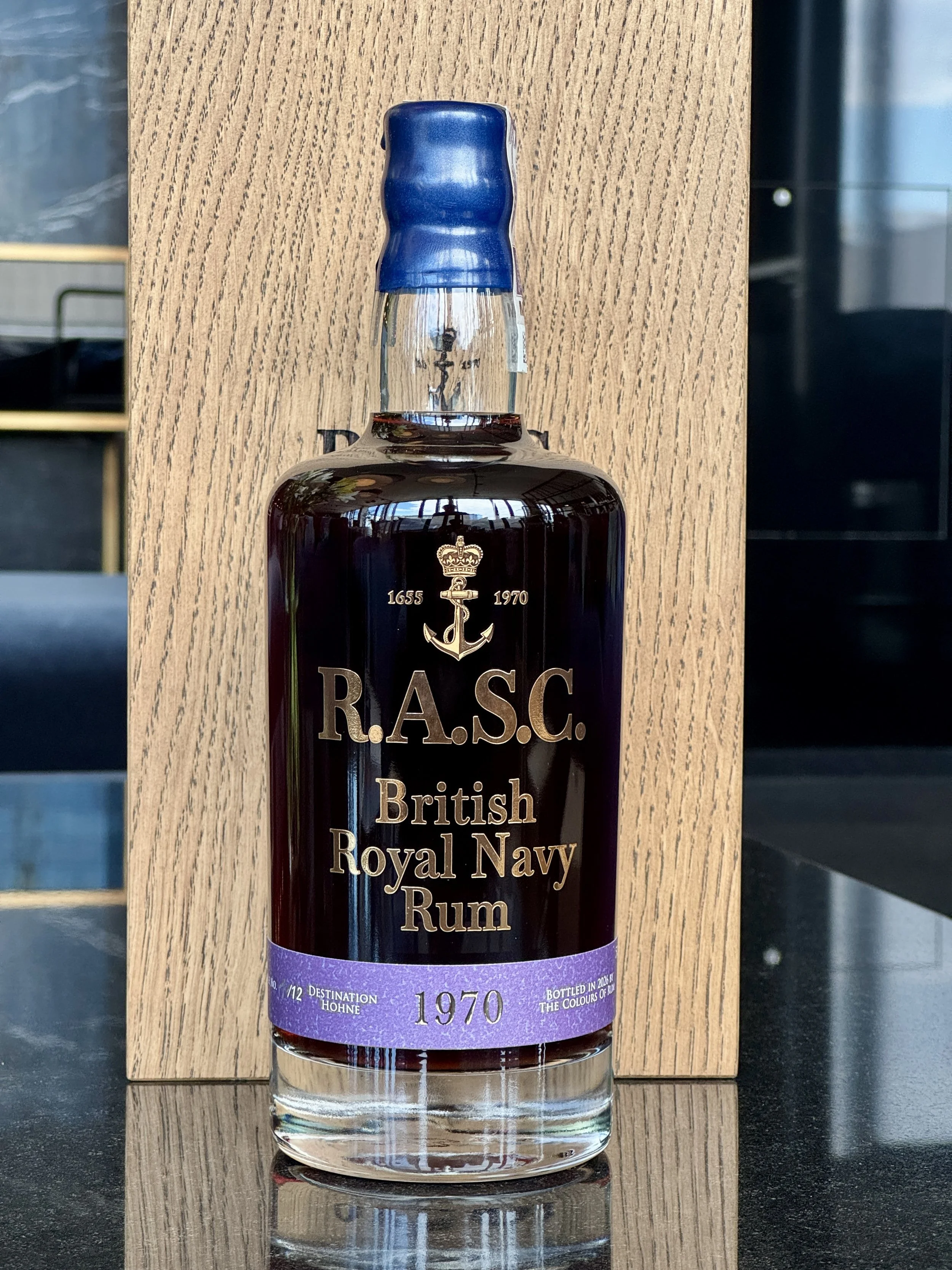 British Royal Navy Rum - R.A.S.C. 1970 - II