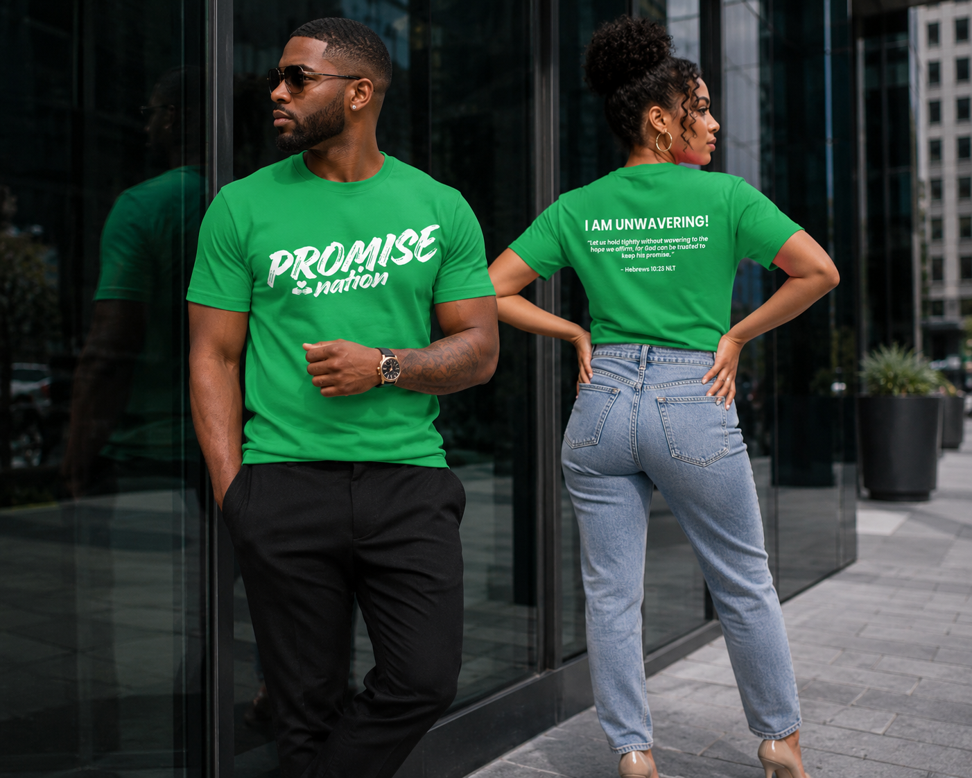 Promise Nation Unisex "I Am Unwavering" Graphic Tee