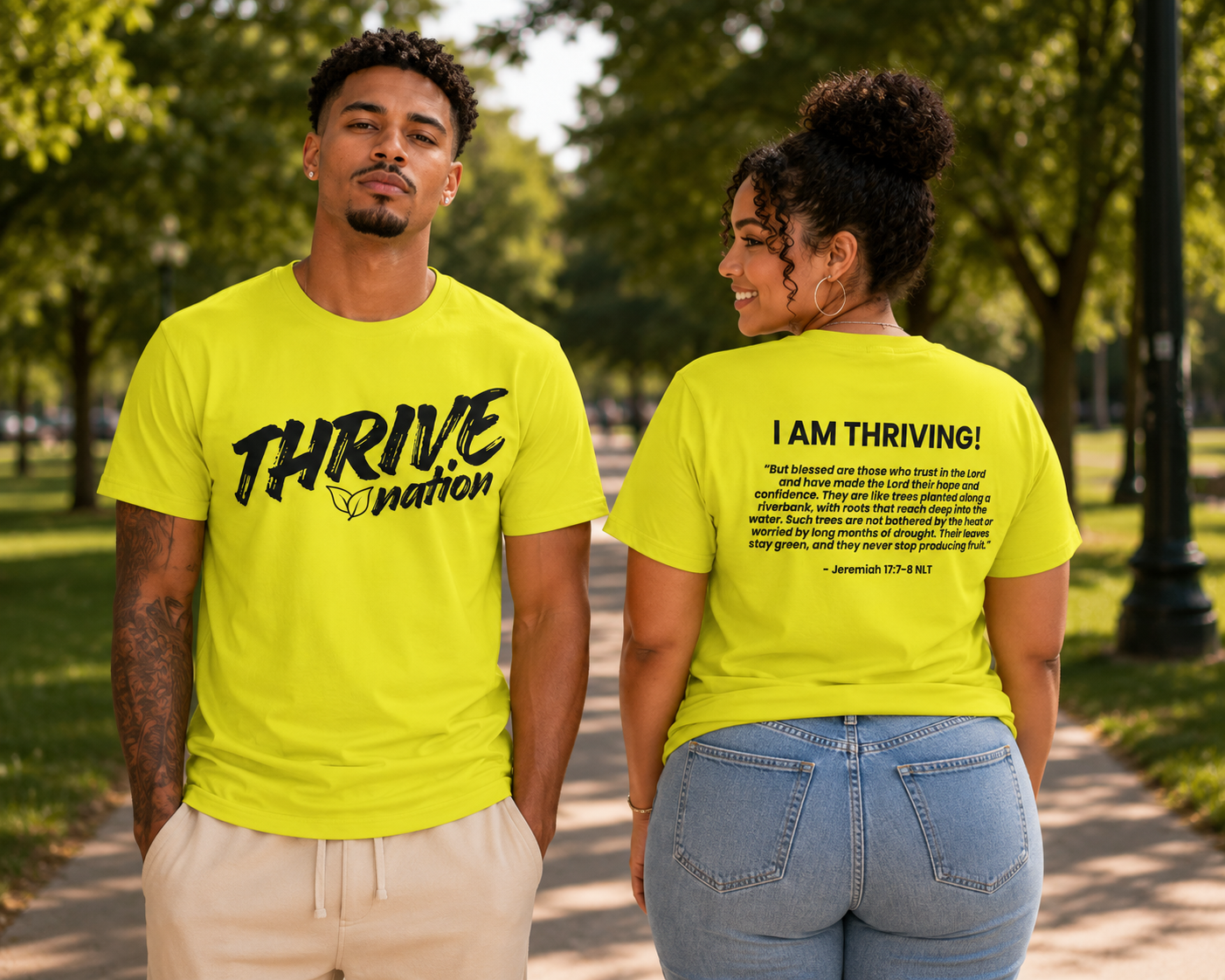 Thrive Nation Unisex "I Am Thriving" Graphic Tee