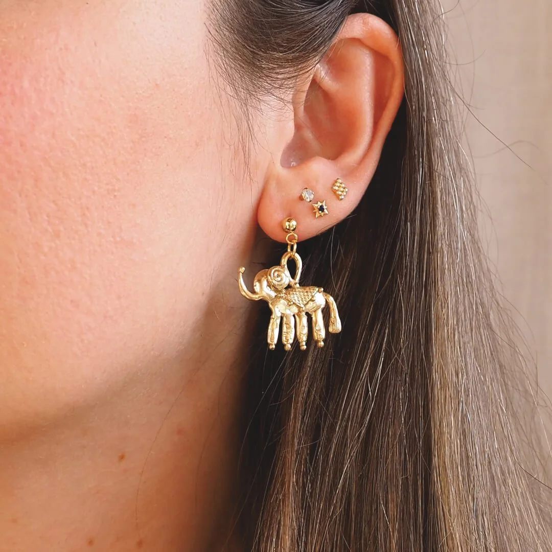 Dreaming Elephant Earrings