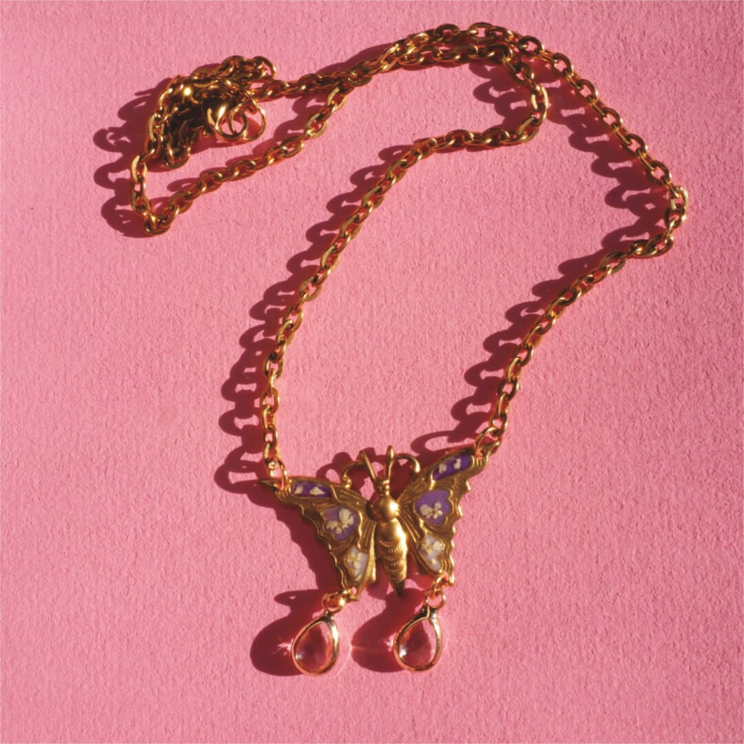 Butterfly Necklace – SAMPLE