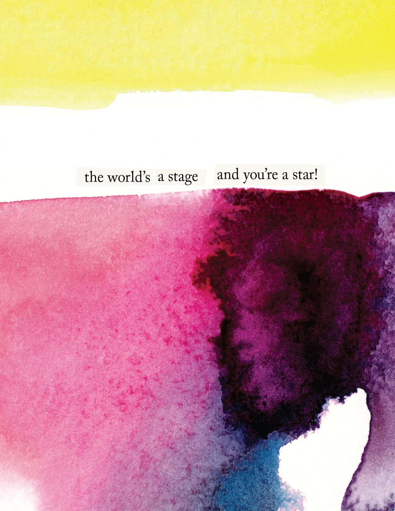 "You're a star!" Greeting Card