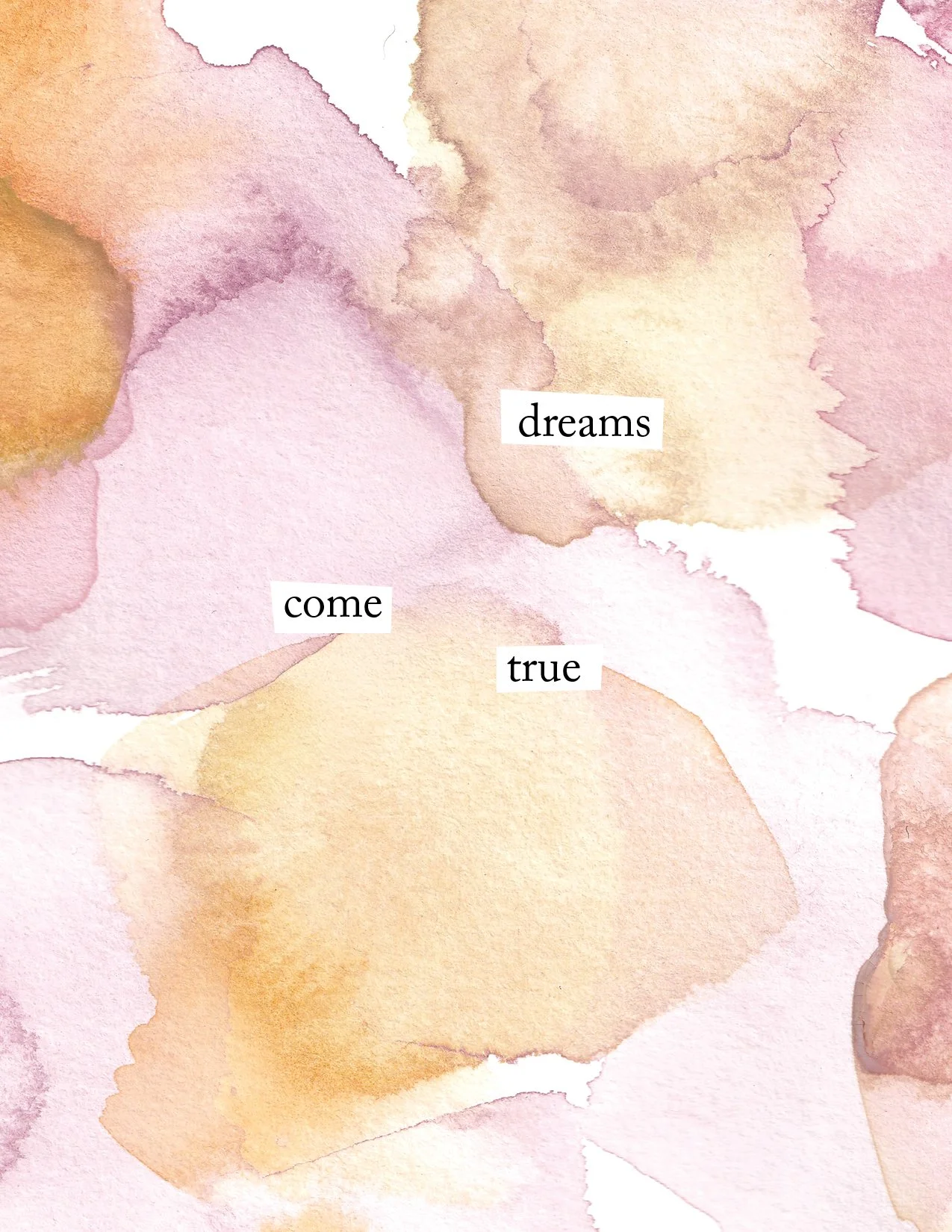 "Dreams come true" Greeting Card