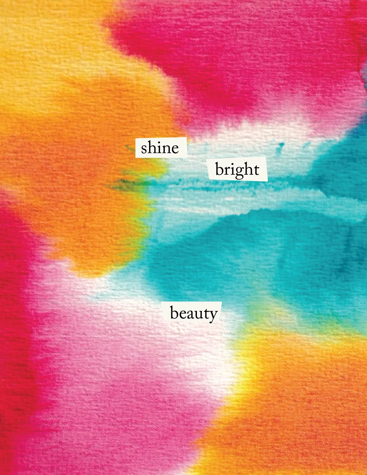 "Shine bright beauty" Greeting Card