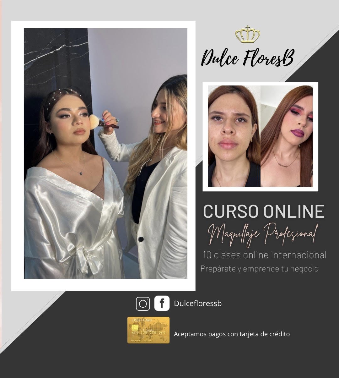 Curso Online internacional de MaquIllaje Profesional — Dulce Flores