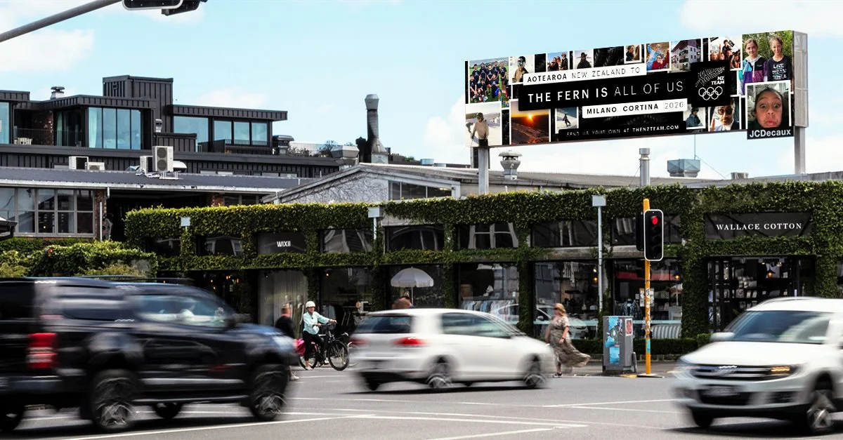 JCDecaux launches live Olympic supporter campaign for the New Zealand Team